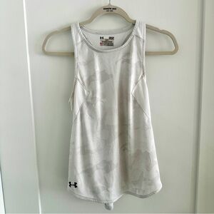 Under Armour White Tank Top Size Small
